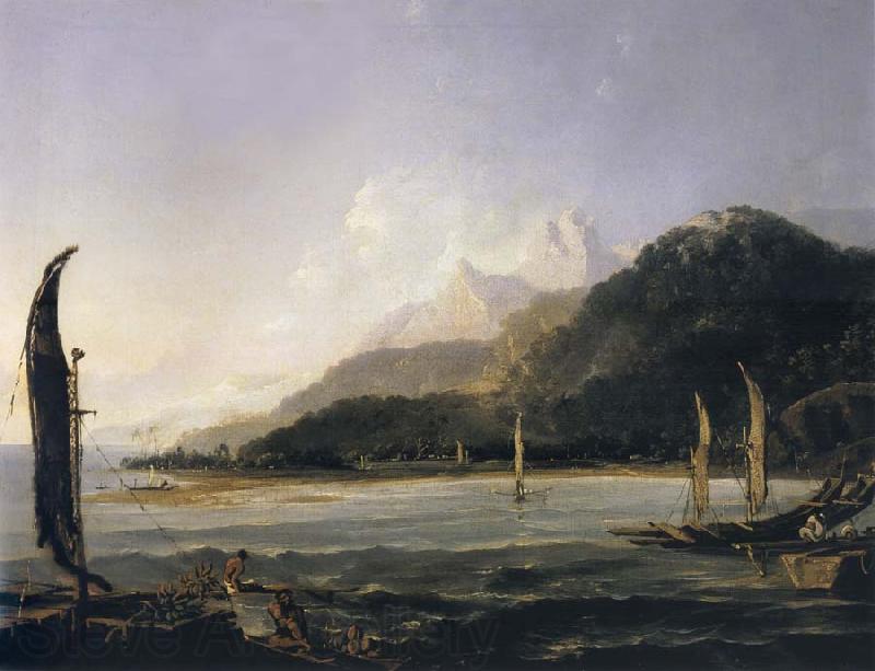 unknow artist A View of Matavai Bay,Tahiti Spain oil painting art